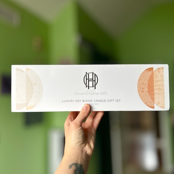 NEW Dainty 2.5oz House of Harlow 1960 Luxury Soy Blend Candle Set of 5 Glass - Picture 2 of 4